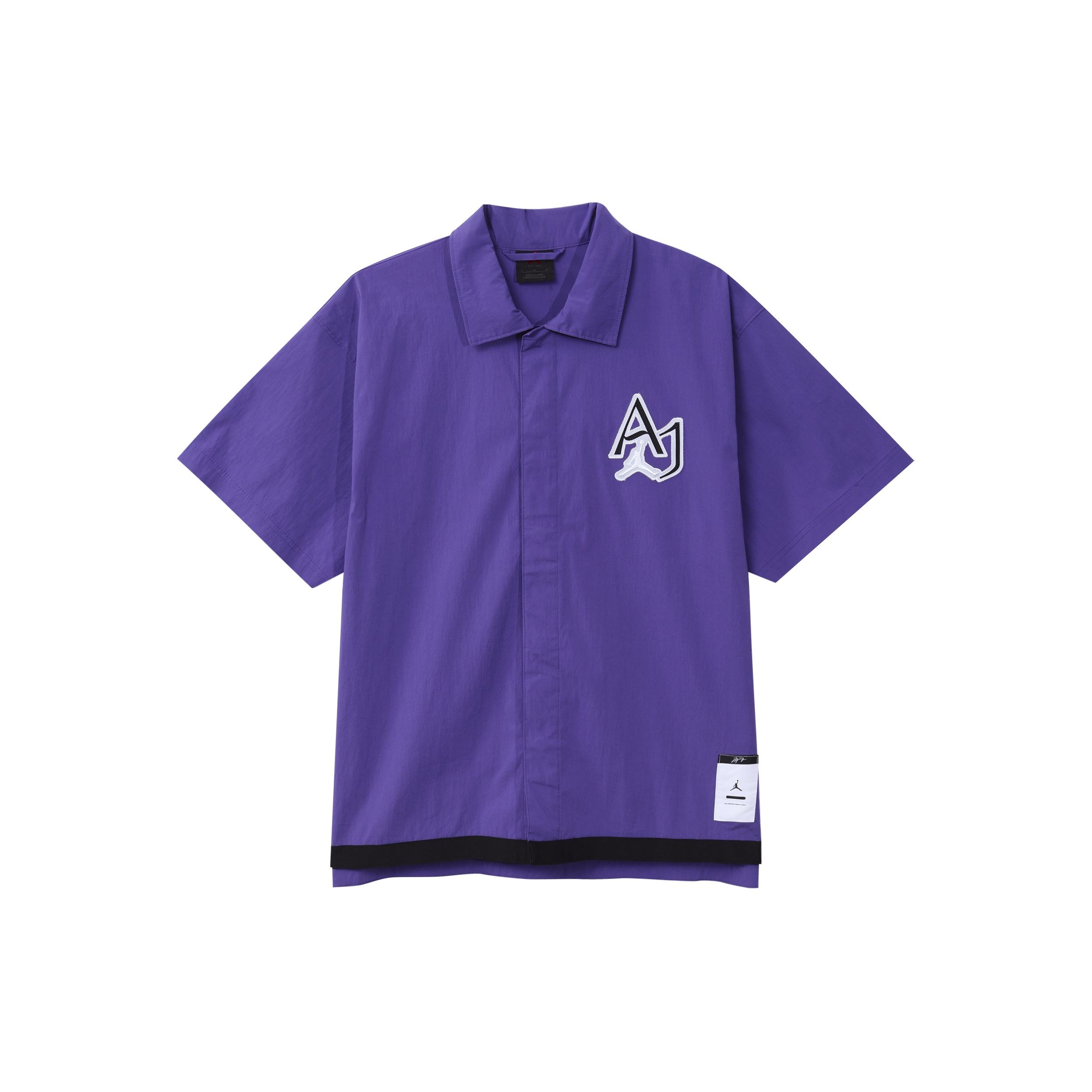 Air Jordan Sport DNA Statement Shirt Purple Black Men s DM1417-579 L