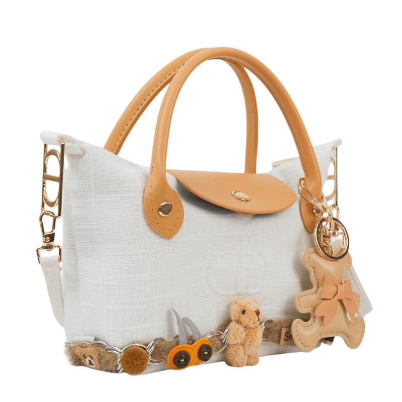 Dior Borsa [Borsa Cosmetica Personalizzata] Love Brown Semplice di Nicchia di Alta Gamma alla Moda per il Pendolarismo Squisita Moda Versatile Stile Carino Fibra di Poliestere Conservazione