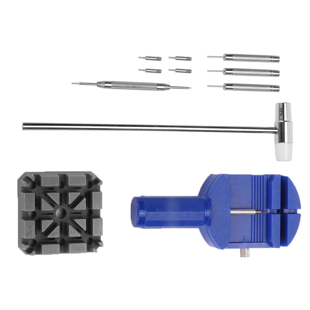 Watch Strap Link Pin Remover Kit Bracelet Strap Adjusters Watch Repairing Tools