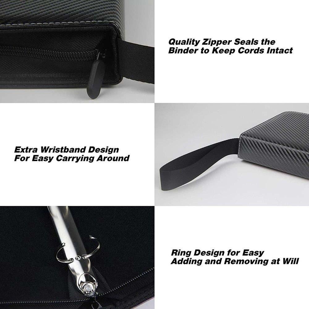 Zink Zinklegering Ringband Hardware Clip Kaarten Opbergdoos Idool Foto's Display Stand Bureau