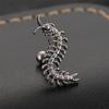 Stainless Steel Centipede Studs Earrings Vintage Geometric Personality for Women Men Ear Bone Nails Jewelry Gift