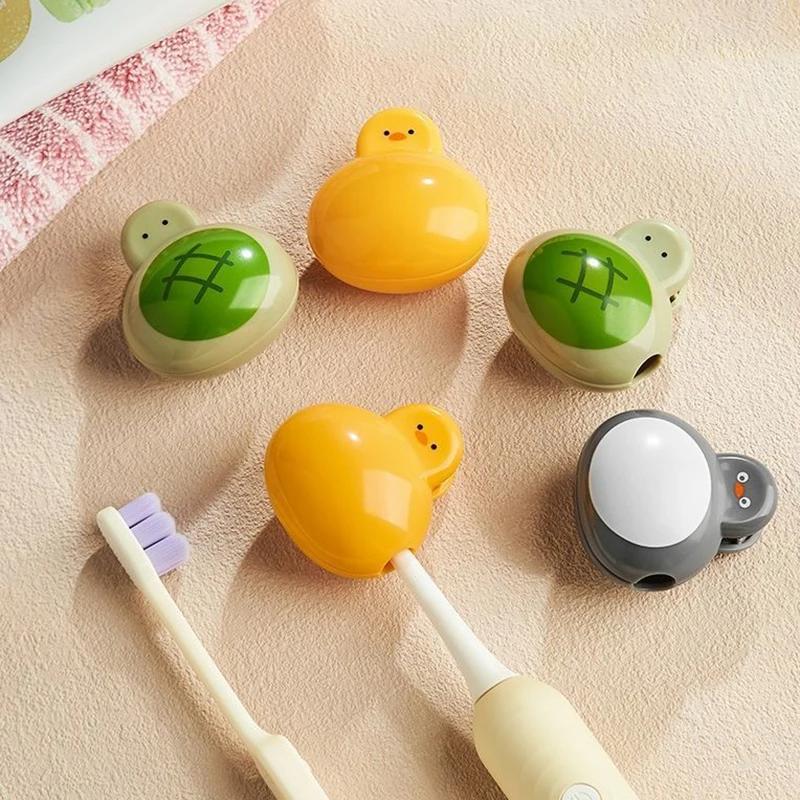 New Toothbrush Protective Cover Portable Travel Protection Electric Toothbrush Dust Cap Cover Household Storage Boxes Clip Cover
