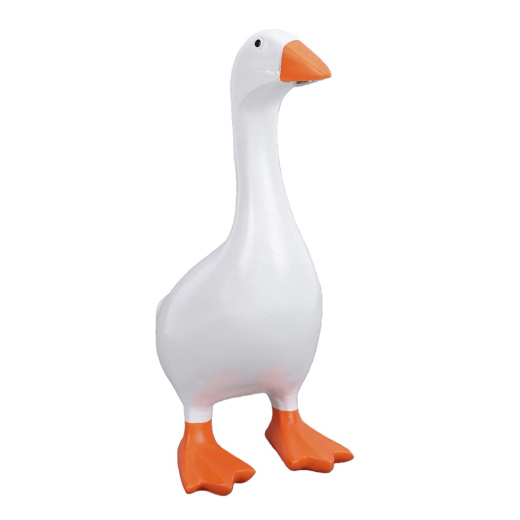 Resin Duck Statue Cute Practical Magnetic Duck Key Holder for Home Entryway Decor Keys Storage