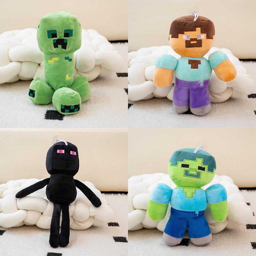 Steve Creeper Minecraft Enderman Plush Toy With Soft Material For Gift Kids