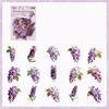 30pcs Butterfly Transparent Decorative Stickers for Journaling Scrapbooking Planner DIY Crafts Aesthetic Sticker
