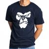 T-shirt With Gorilla Face Print Summer T-shirts For Men And Women 100% Cotton With Round Neck