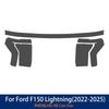 For Ford F-150 Lightning -2025 F150 Smoked Black Clear Car Headlight TPU PPF Kit Gloss Protection Film Sticker Accessories