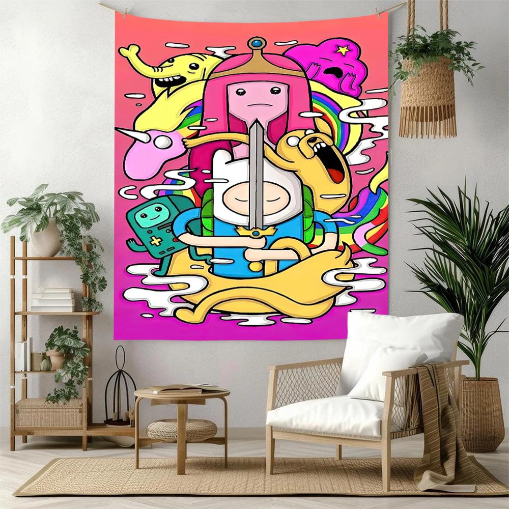 Digital Circus Wall Decor Tapestry Art For Pet Memorial Birthdaywedding Party Backdrop Family Gift