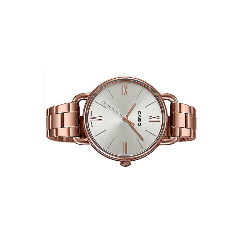 Casio STANDARD Series Quartz Movement Japanese and Korean Watches Women's Watches Silver Dial LTP-E414R-7ADF