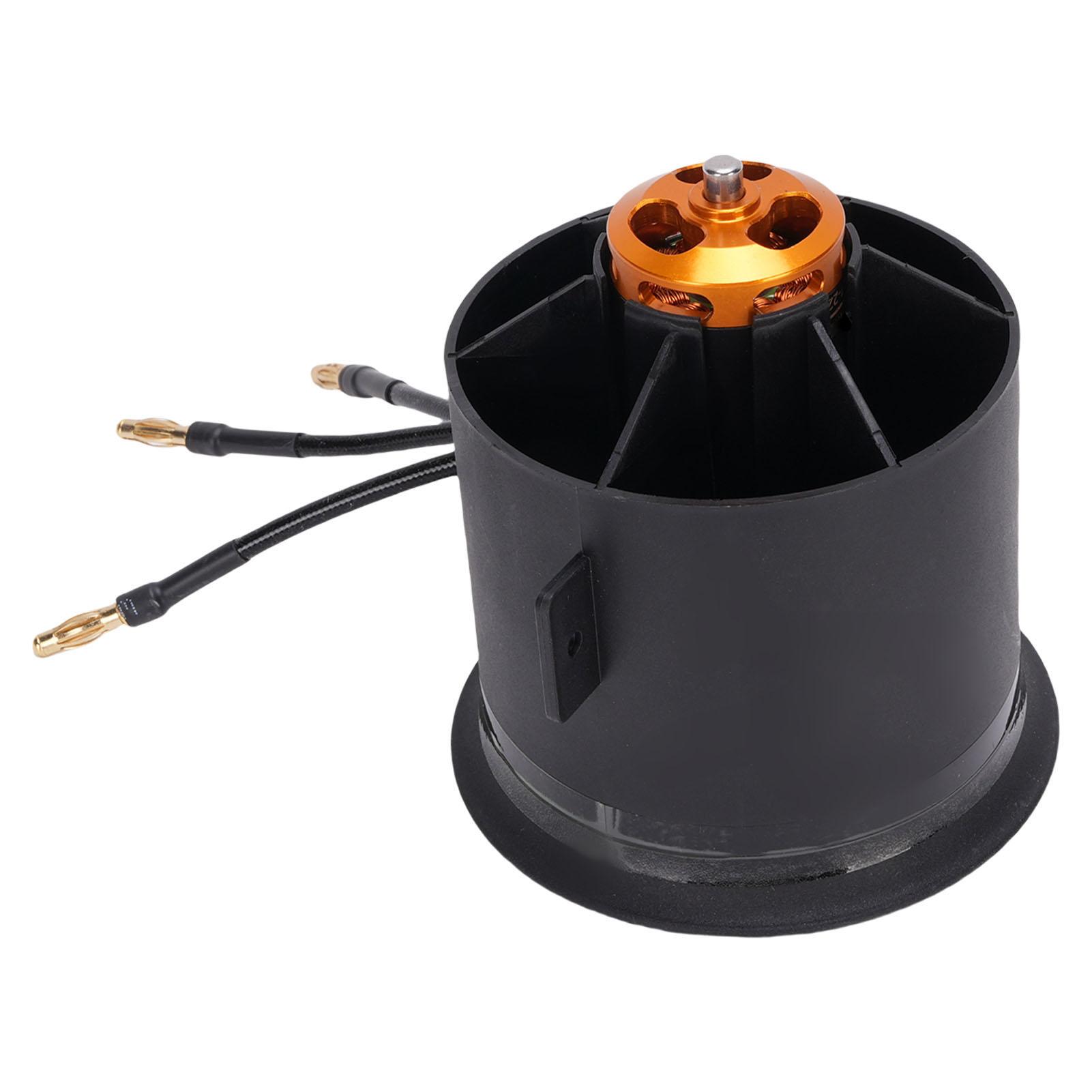 

70mm EDF 12 Blades Ducted Fan with 2200KV Brushless Motor ESC Switch for Turbo Fan Blower