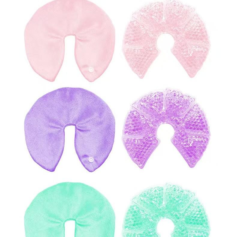 Breast Hot/Cold Gel Compress Patch for Postpartum Care and Lactation Support