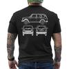 Lada Niva 4 X Offroad Russland T-Shirt Auf dem Rücken bedruckt Geschenkxyz Vintage Mode Atmungsaktive Designer Kleidung Mann