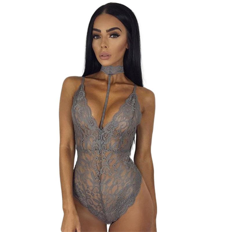 Sex Underwear Sexy Lace Underwear Transparent Doll Women's Lace Onesie