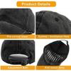Adult Unisex Cotton Jeans Cap Old-Fashion Adjustable Hat Quints Shark Fishing Jaws 7 Colors Available Dad Hip Hop Hats