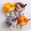 Butt Resin Cat Cartoon Fridge Magnet Creative Decor For Kids And Use Kitchen