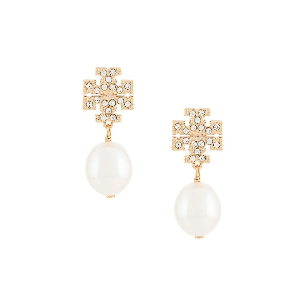 Tory Burch Classic Logo Minimalist Versatile Metal Earrings Women earrings 60525-137