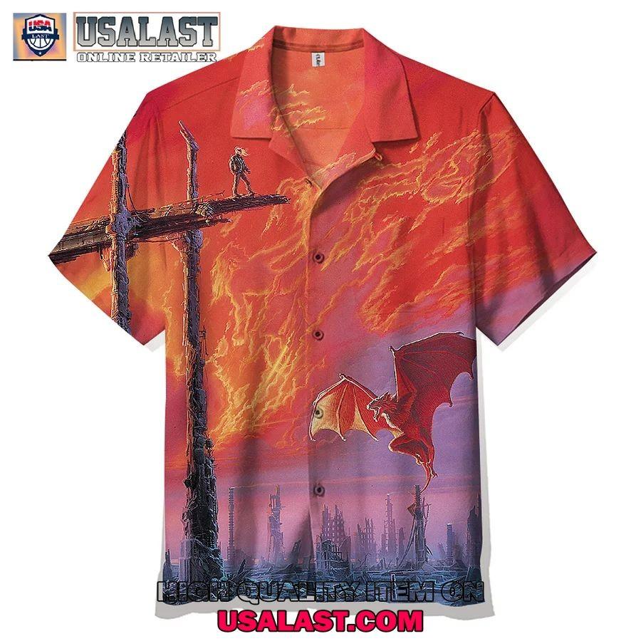 Meat Loaf Live 1987 Album Red Hawaiian Shirt Unisex T-Shirt XXL