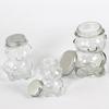 Tilted Bear Glass Bottle For Coffee Concentrate Milk Juice Leakproof Bottle With Lid Mason Jar Portable Empty Jar