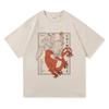 Lecker in Dungeon Meshi Izutsumi Gebratener Reis T-Shirt Herren Damen Kleidung Halloween Hohe Qualität Oberteile Baumwoll-T-Shirts