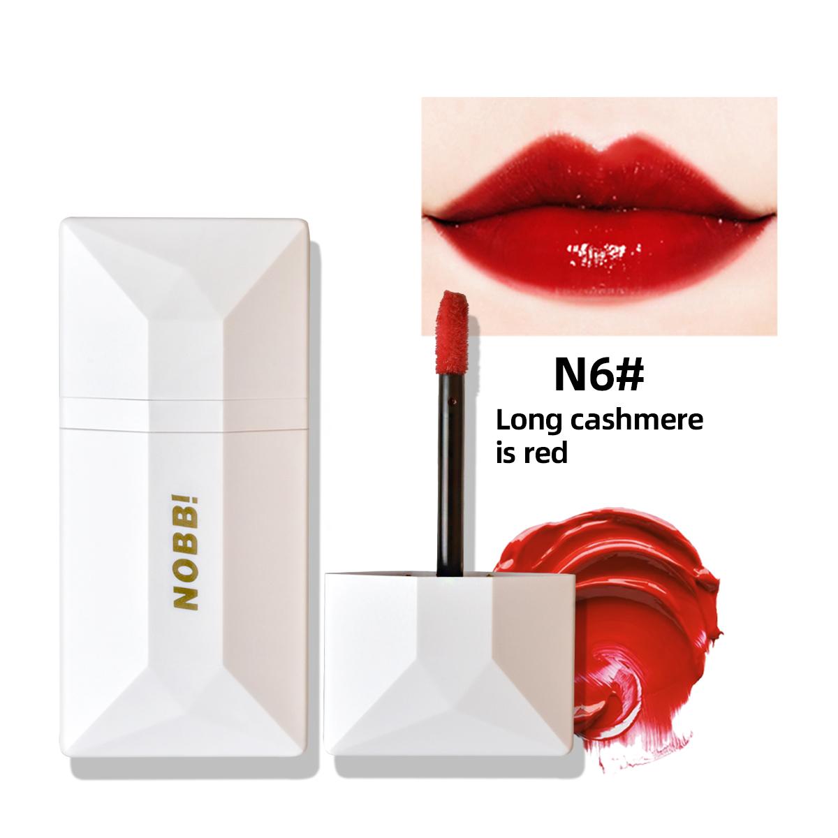 

6 цветов увлажняющий водостойкий оттенок для губ Misty Air Liquid Lipstick длительный блеск для губ 2 г