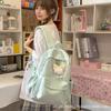 Schoolbag Schoolbag Female Junior High School Korean Ins Lightweight Small Fresh Backpack Large Capacity Cute Girl College Style Backpack