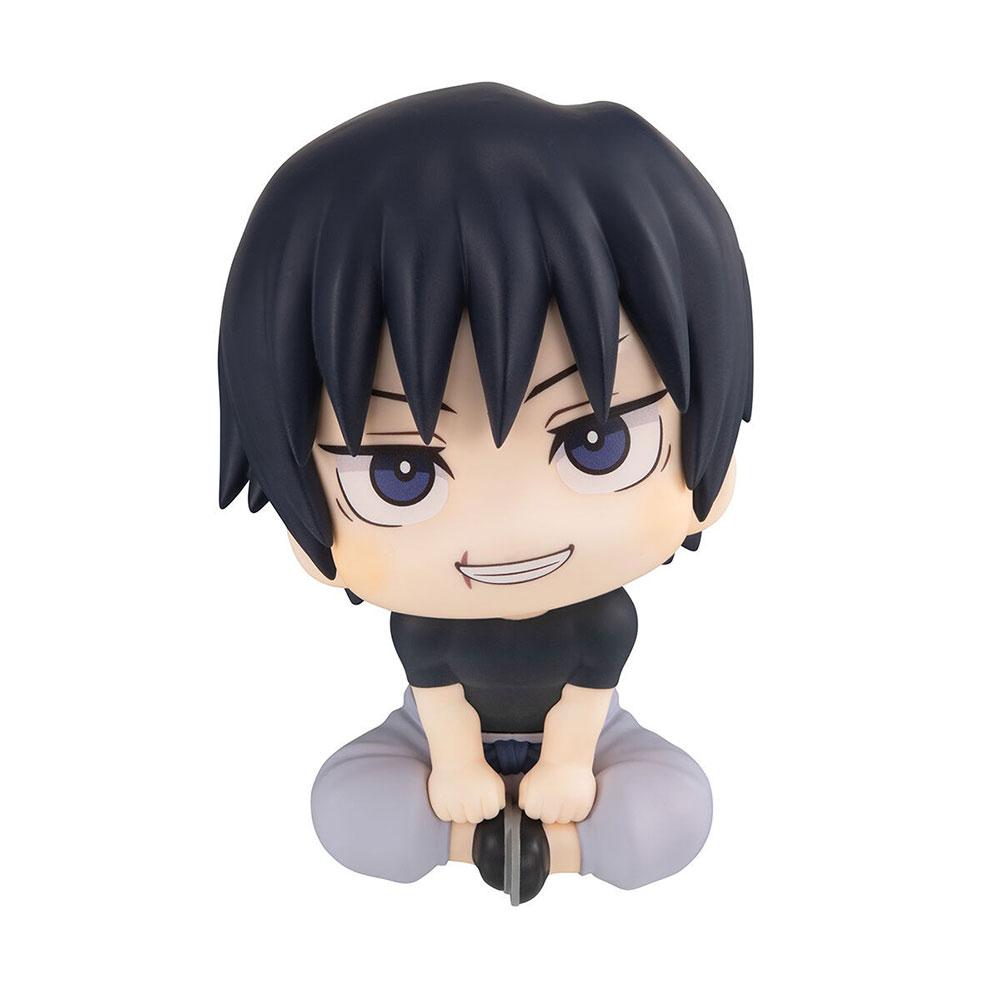 10CM Anime Jujutsu Kaisen Figure Look Up Gojo Satori Geto Suguru Fushiguro Toji Cute Anime Toy Gift Collection Decoration PVC