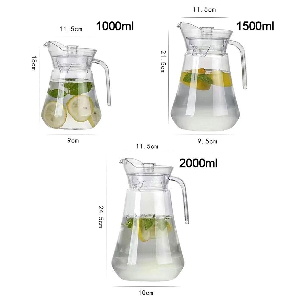 Large Capacity Water Bottle Heat-resistant Coffee Milk Pot New Juice Cold Water Bottle