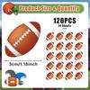 120pcs Football Decorative Sticker For Parties And Sport Event Rugbys Themed Party Decoration