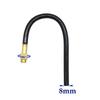 Adjustable Copper Atomizing Nozzle for Garden Watering and Cooling