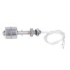 Liquid Level Float Switch 10mm Stroke Stainless Steel Liquid Water Oil Level Switch Sensor 0‑220V 65mm L
