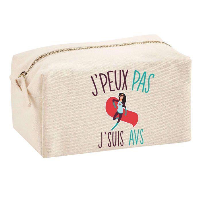 Multifunction Pouch I Can't AVS Birthday Christmas Gift Personalized Original Idea | School Pencil Case Office Supplies