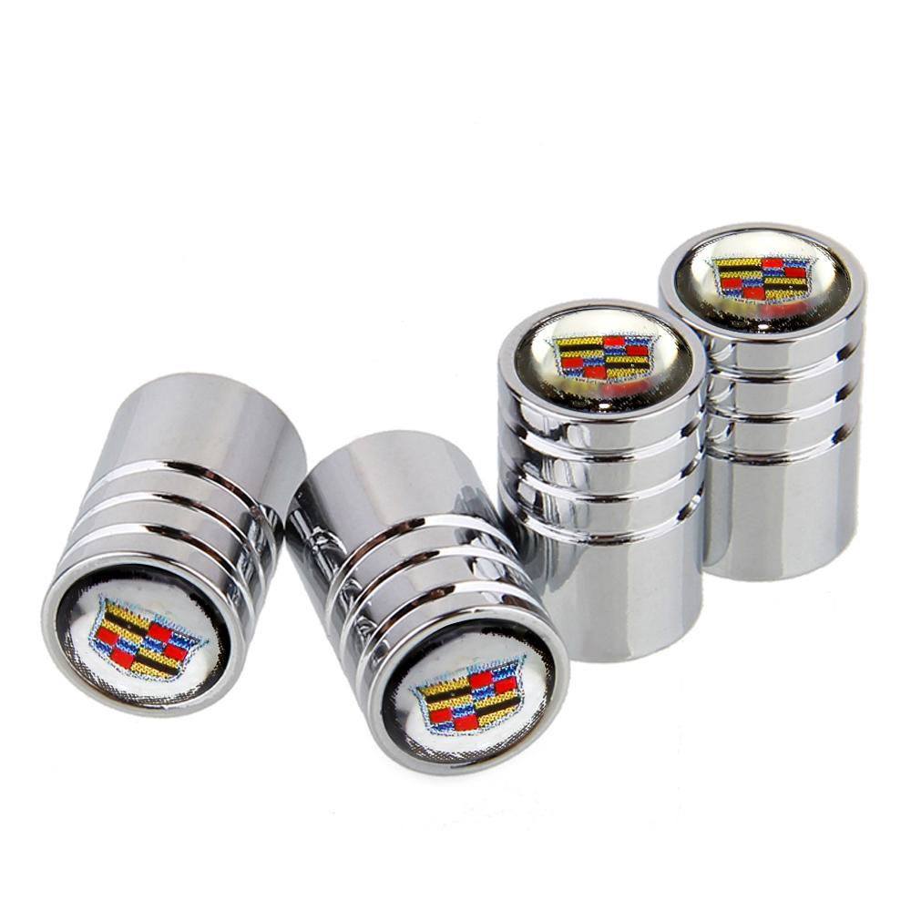 Car Wheel Tire Valve Stem Caps Air Cover for Cadillac Escalade Tiburon Deville Seville XT5 XTS CTS BLS SLS DTS SRX Accessories