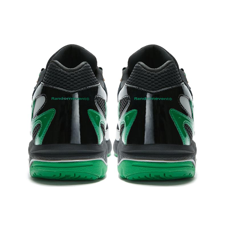 Mizuno X Randomevent Wave Rider 1 'Black Green Silver' Sneakers D1GH224201