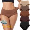 Dames Hoge Taille Lekvrij Menstruatieondergoed Ademend Elastisch Periode Panties