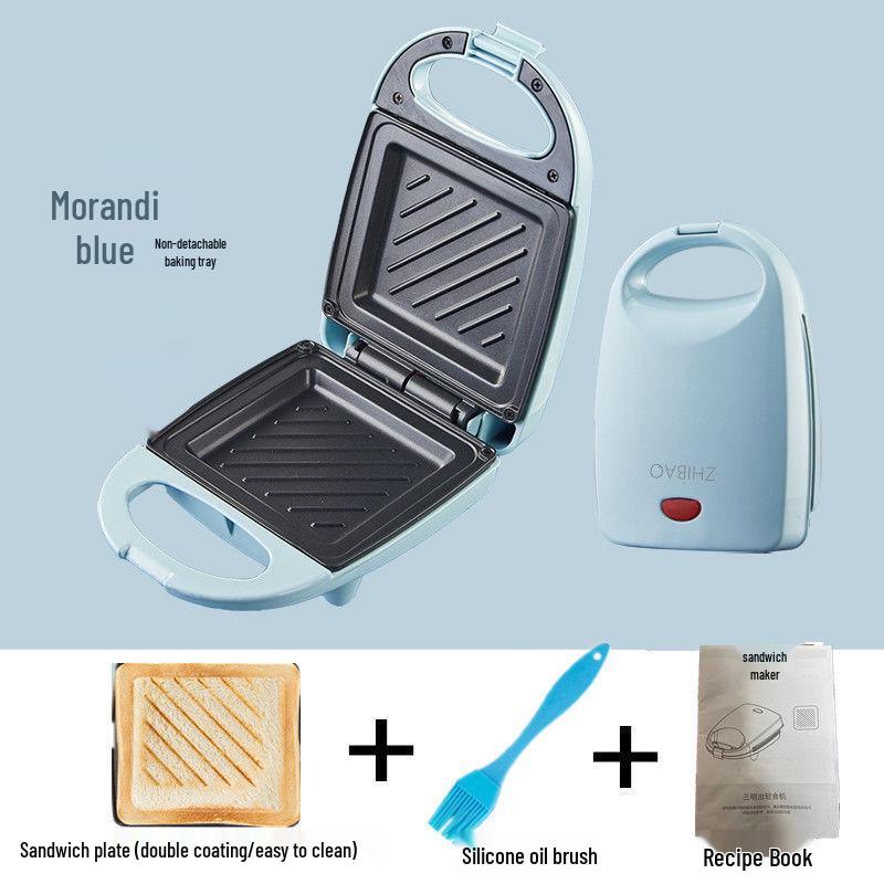 Multi-functional Breakfast Machine: Sandwich, Waffle Maker & Toaster with Electric Griddle