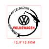 Car Badge Vinyl Reflective Fuel Tank Cap Stickers Decal Accessories For Volkswagen CC Polo 6R Golf 4 5 6 7 MK7 MK4 MK6 Passat B6 B8 T4 T5 Tiguan