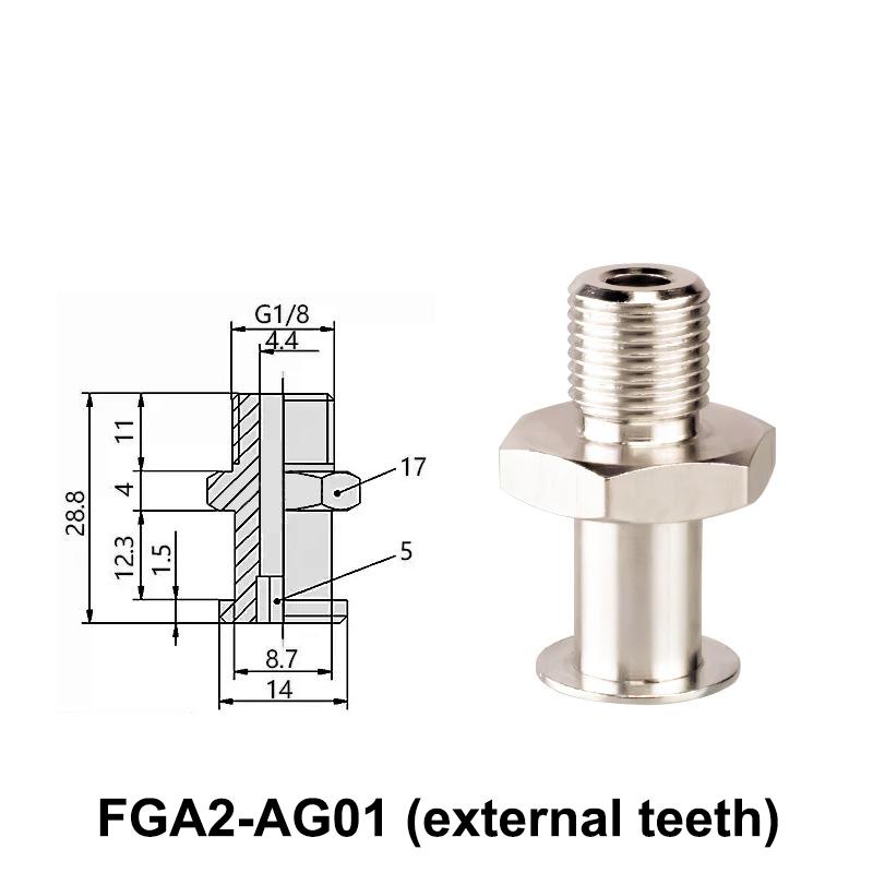 Fga-11/14/16/20/33/43/53/63 Threaded Suction Cup Organ Silicone Festos Rubber Suction Cup Vacuum Sucker Vento
