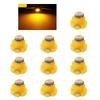 10Pcs Automotive LED Bulbs for Auto Instrument Lamps Dashboard Indicators T3 4.2 4.7 12V Dashboard Light