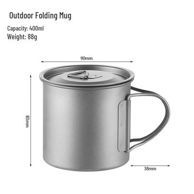 Retro Titanium Outdoor Mug