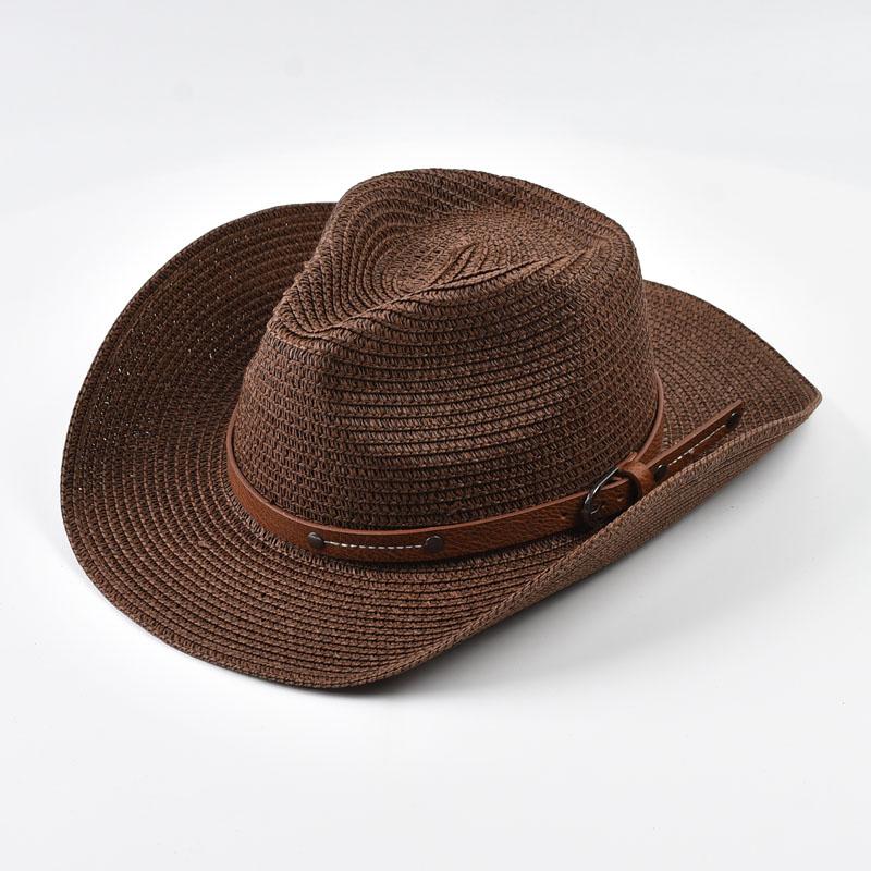 Summer Panama Straw Hats for Women Men Outdoor Wide Brim Travel Beach Sun Hat