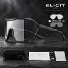 ELICIT New Men's UV400 Photochromic Cycling Sunglasses Women Sports Running Eyewear for Men Glasses Road Bike Bicycle Goggles 7
