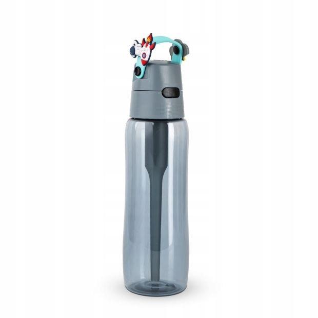 Dafi SOLID 0,7l Power Filterflasche mit Aktivkohlefilter und Clip