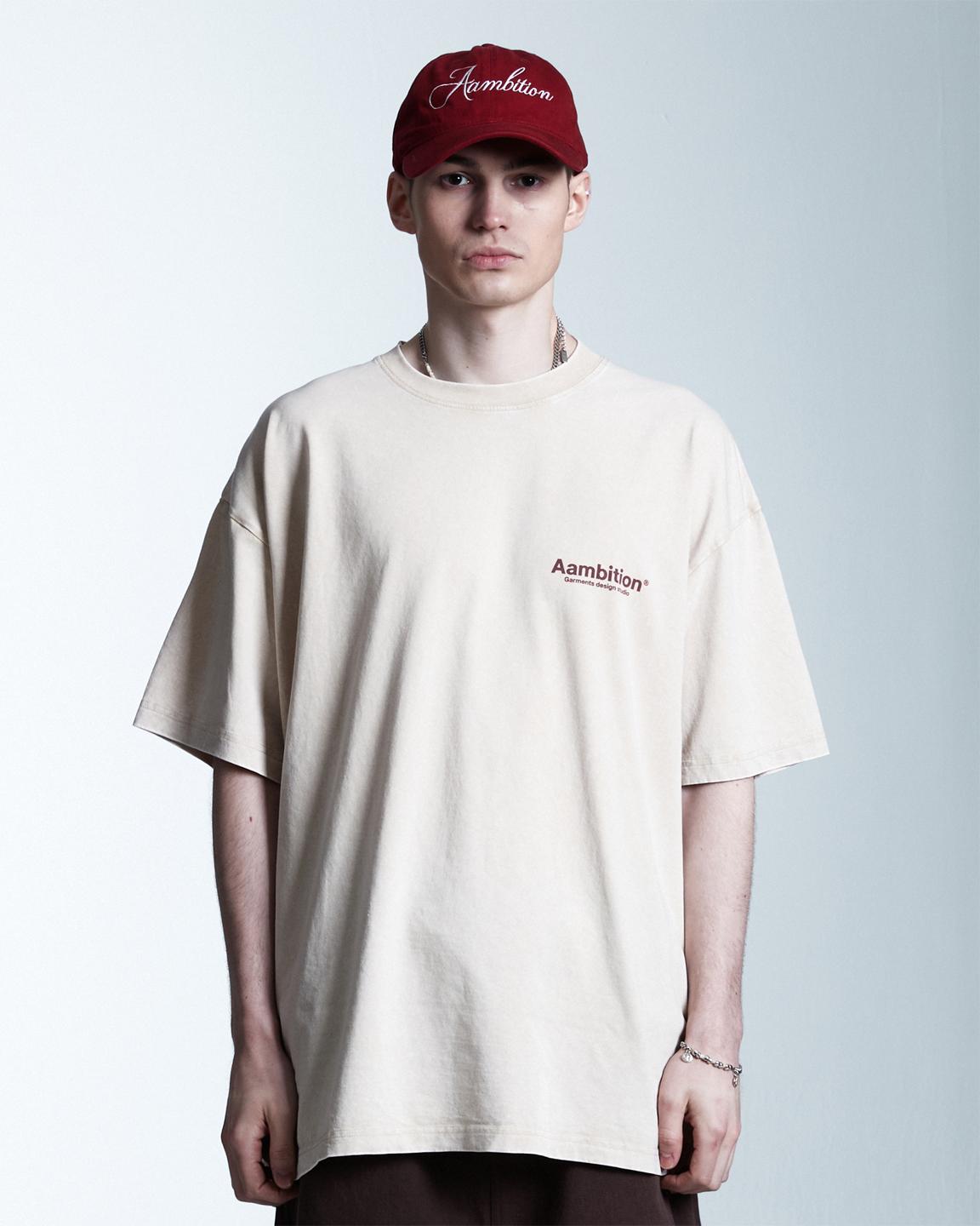 Ambition Studio Logo T-Shirt (Ivory) Ivory/2(L)