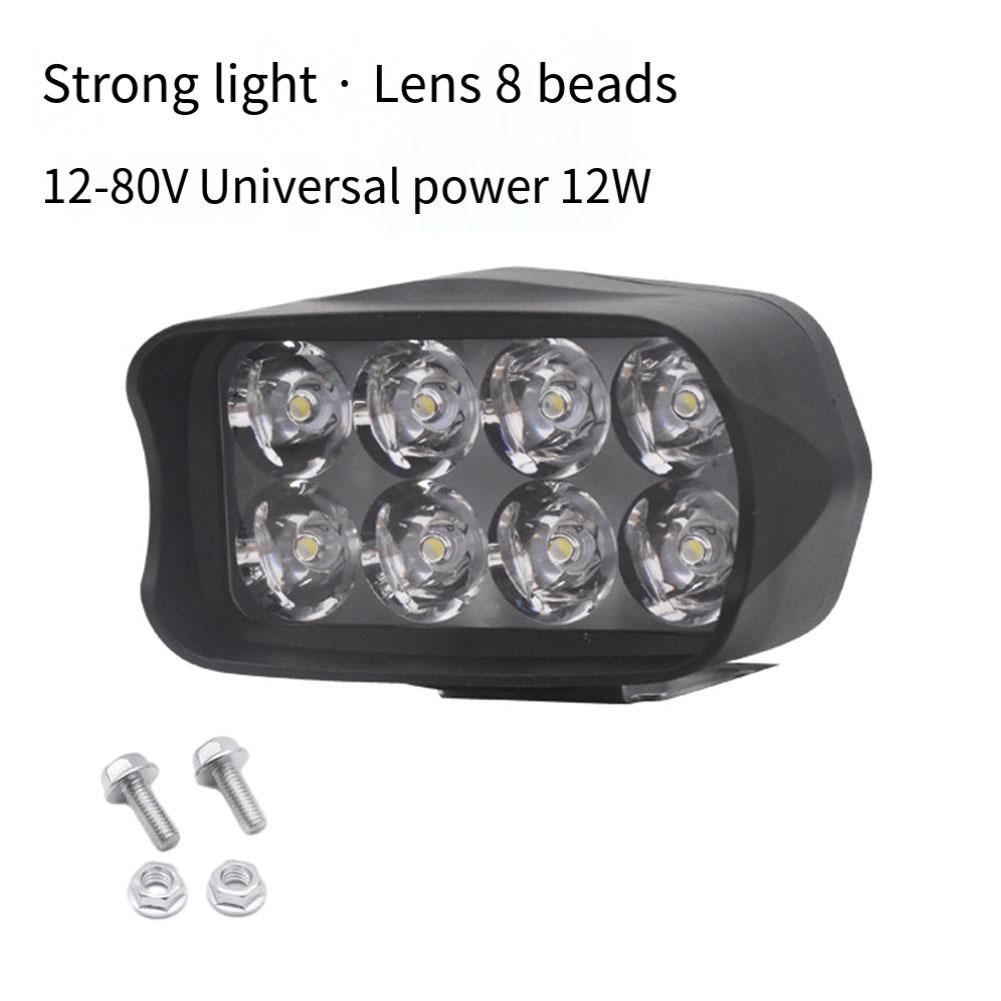Ebike Electric Motorcycle LED Headlight Feature Lights