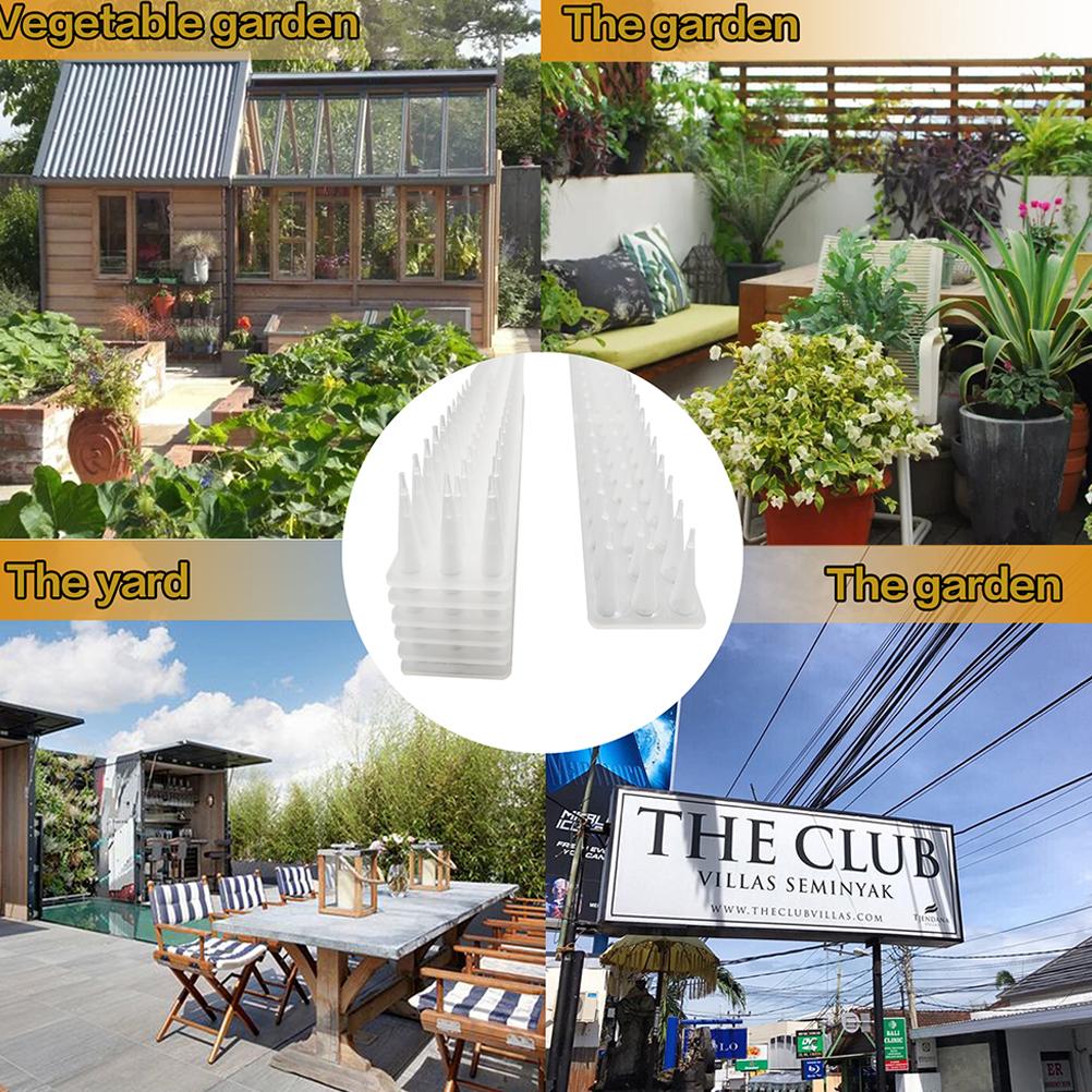 12PCS Bird Repellent Tool Anti Theft Defender Repellent Cat Small Animal Repellent Fix To Wall