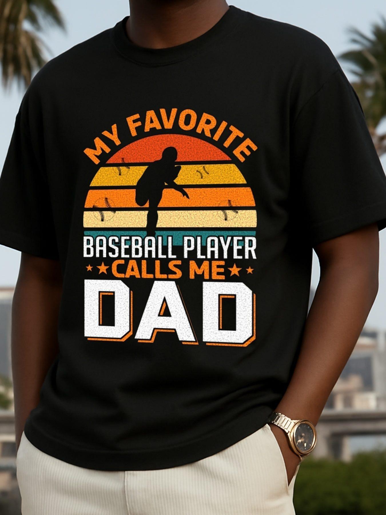 Лучший выбор Мужская Бейсбольная Папа Смешная Графическая Футболка S