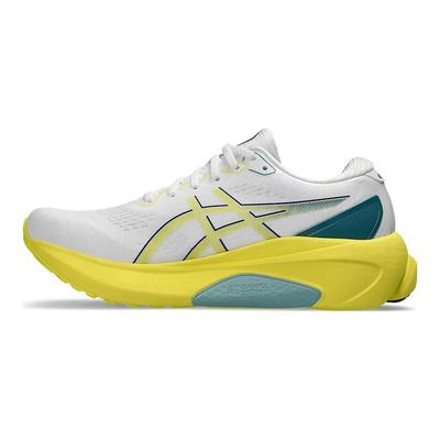 Gel Kayano 30 Weiß Leuchtend Gelb Herren Sneaker 1011B548-101