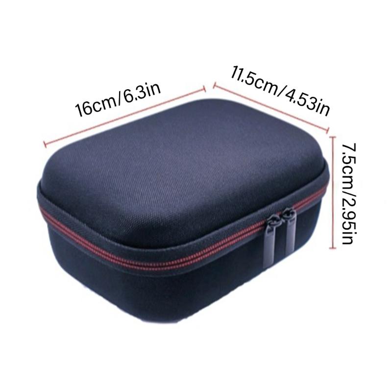 Speaker Case Bag for GO4 Speaker Hard EVA Case with Plushs Linning Protector Convenient and Lightweight Pouches