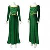 Shrek Principessa Fiona Costume Cosplay Principessa Fiona Vestito Lungo Verde Costume Cosplay