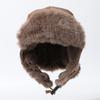 Winter Windproof Ear Protection Hat Cold Winter Thunder Hat Piled Thickened Warm Cotton Hat